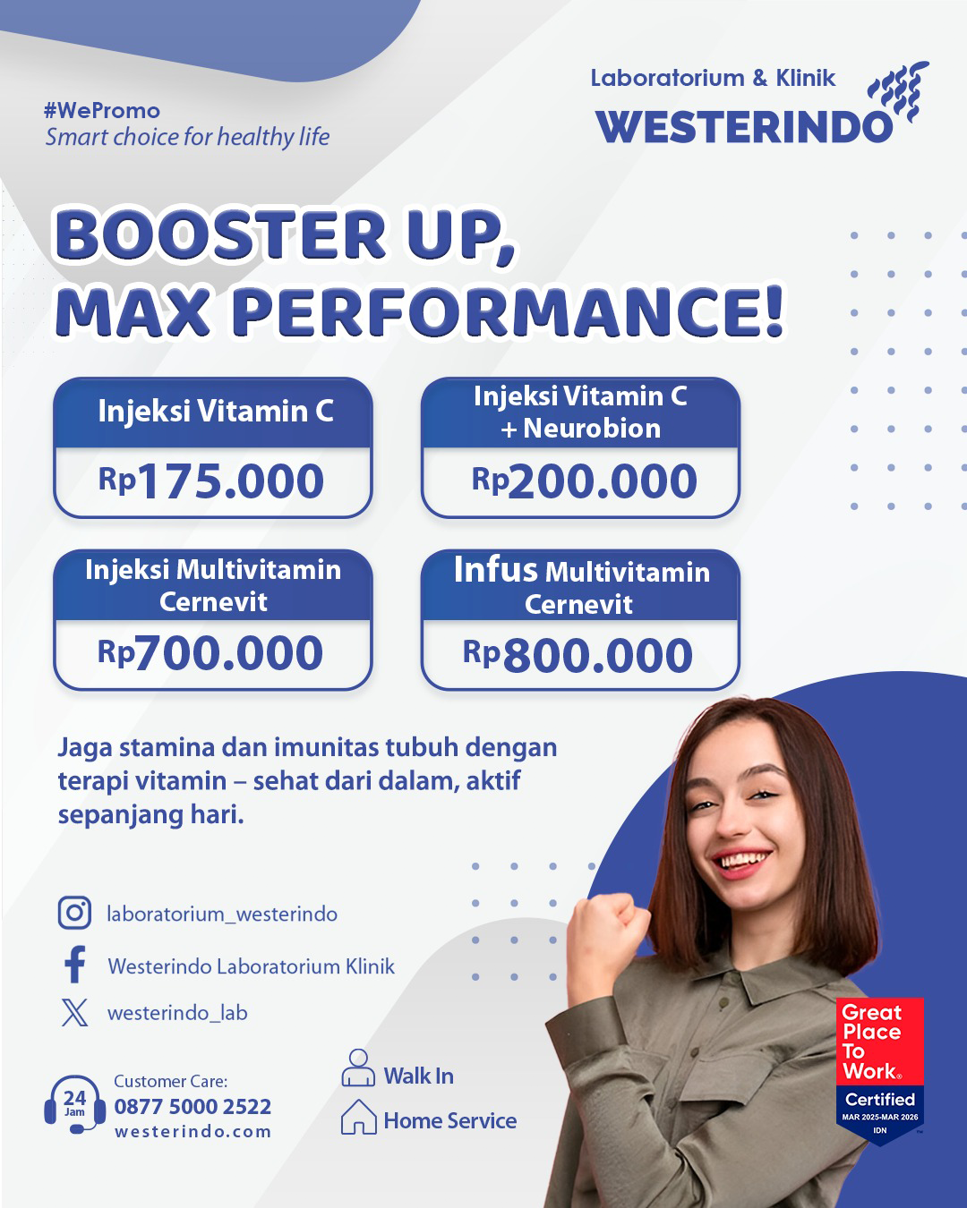Booster Up, Max Performance!
