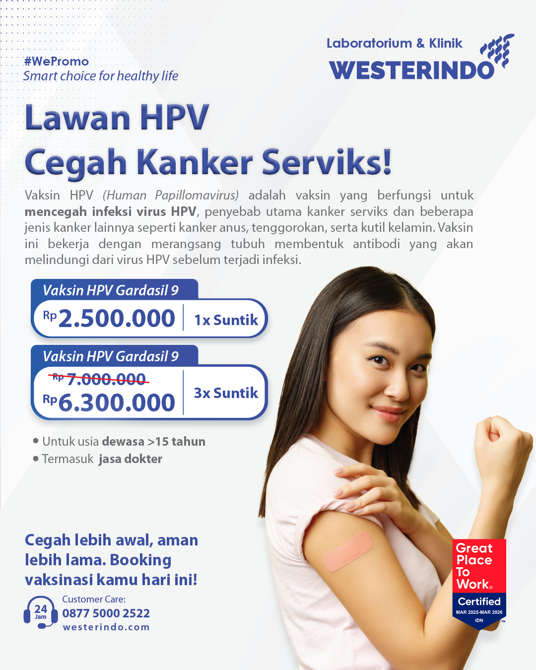 Cegah Kanker Serviks Dengan Vaksin HPV