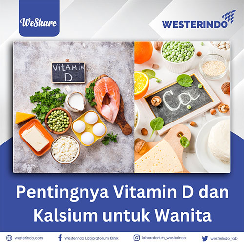 Vitamin D & Kalsium untuk Wanita