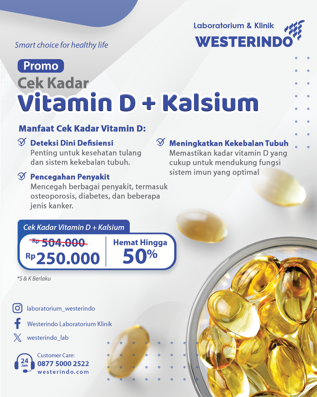 Cek Kadar Vitamin D dan Kalsium: Investasi Kecil untuk Kesehatan Jangka Panjang