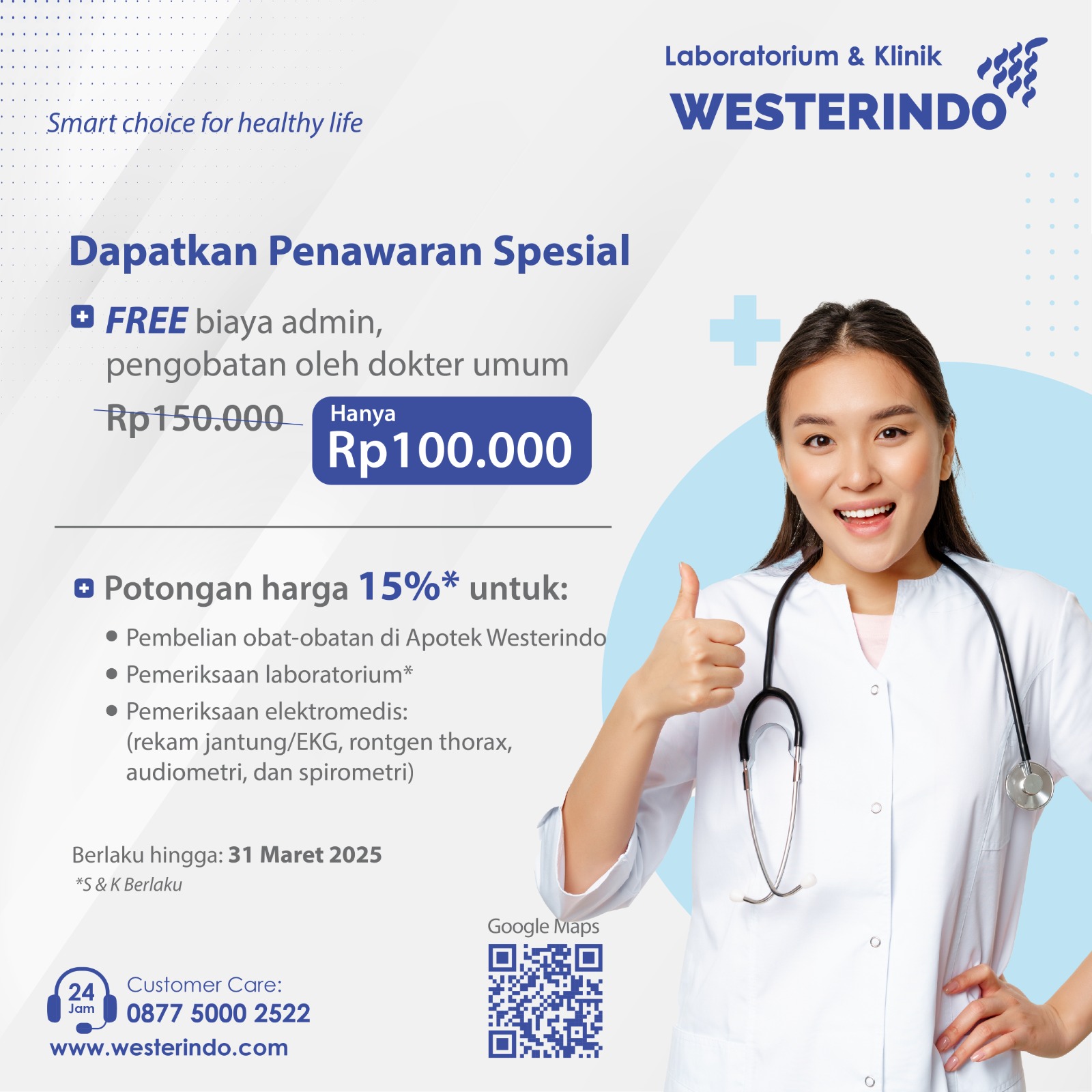 Penawaran Spesial Klinik Westerindo