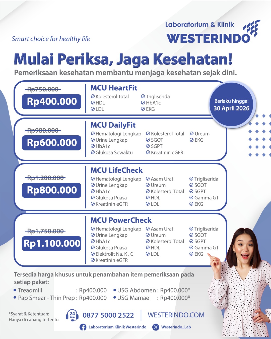 Mulai Periksa, Jaga Kesehatan!