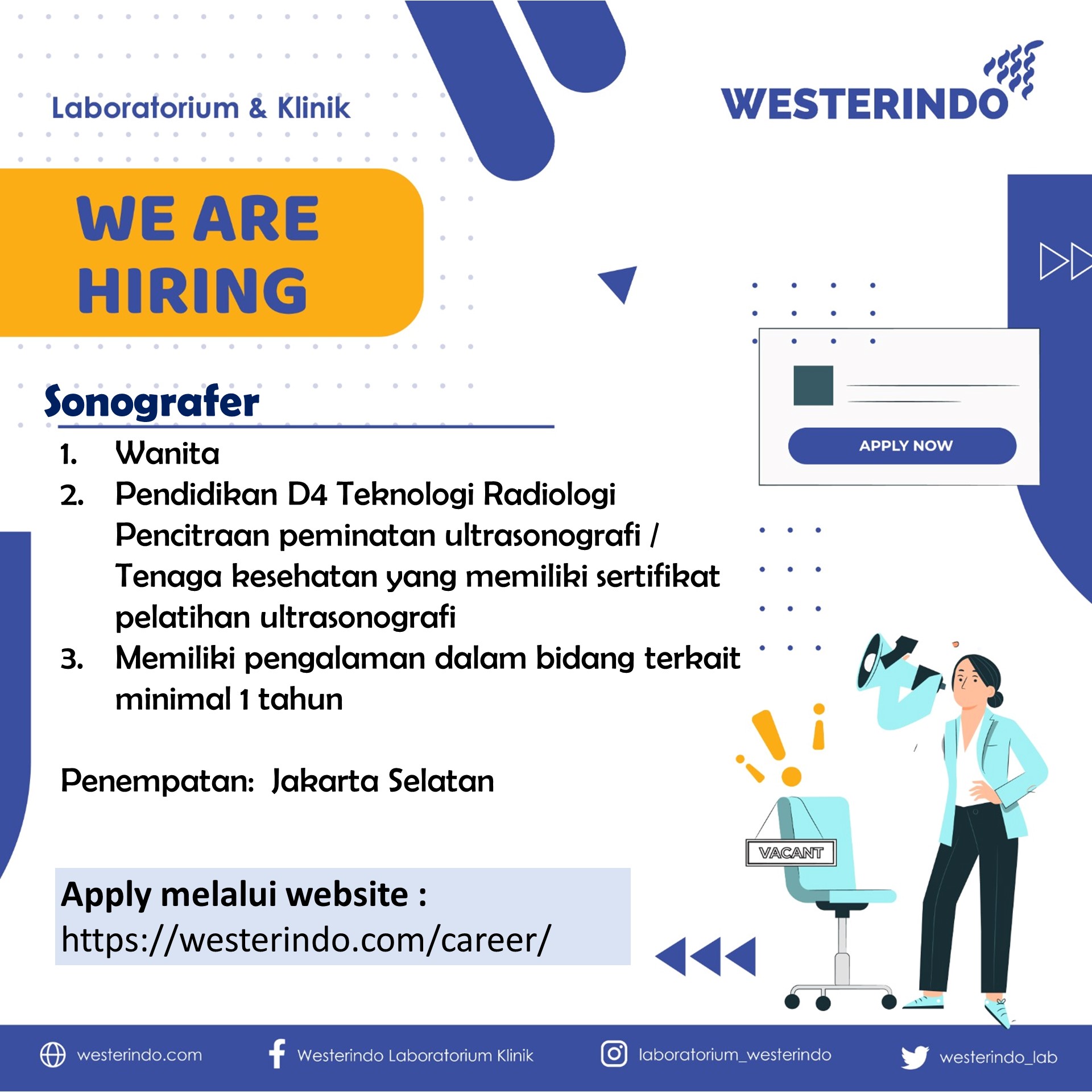 Sonografer - Westerindo Cipaku