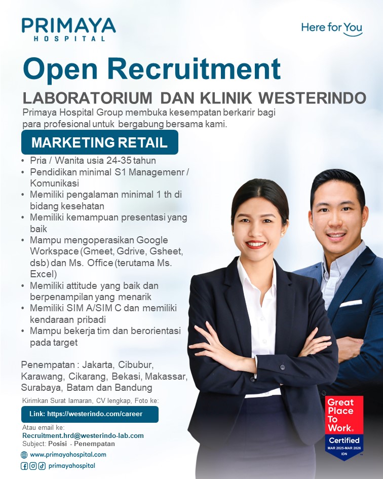 Marketing Retail - Westerindo Karawang