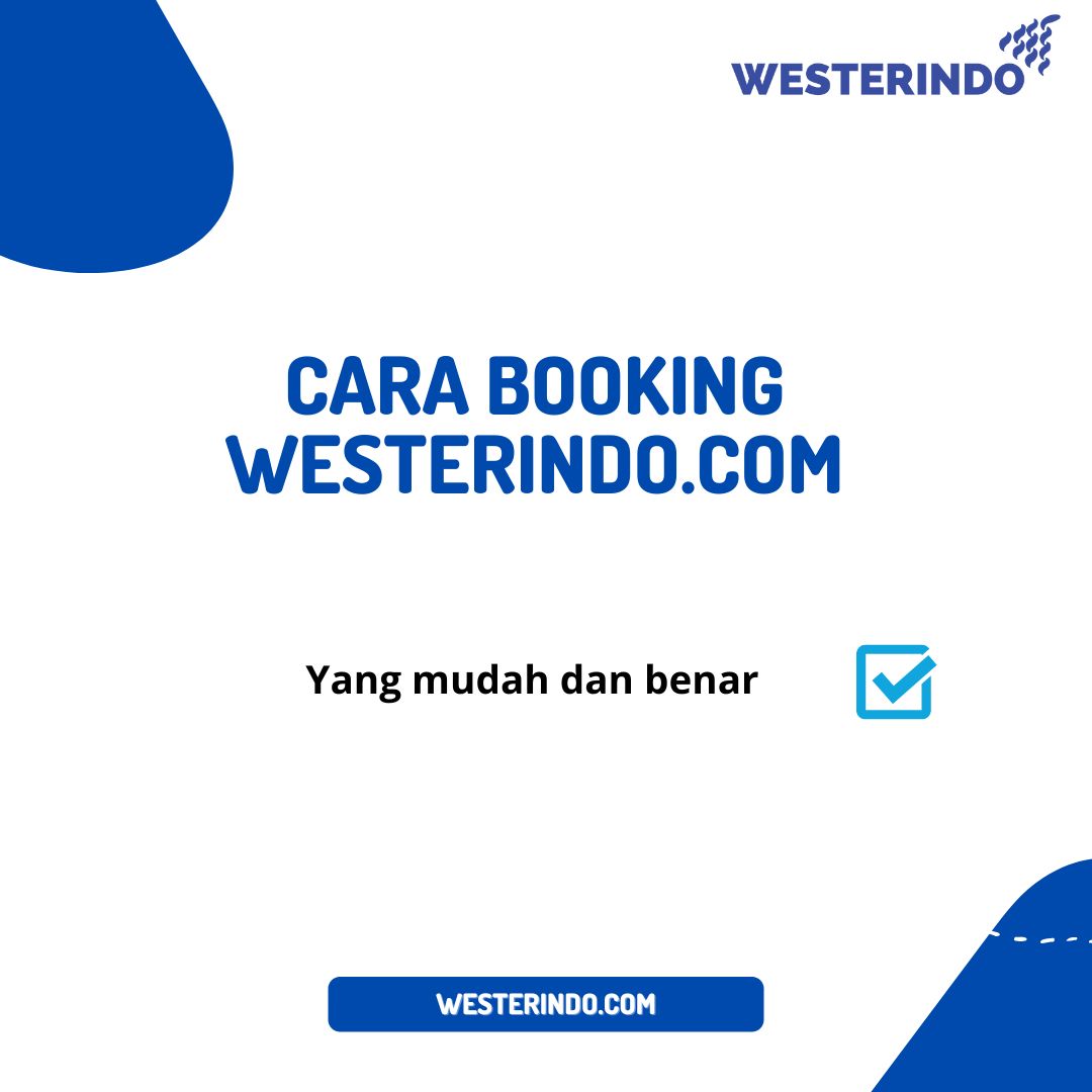Cara booking westerindo.com 1